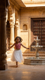 Peach Blossom tulle party dress