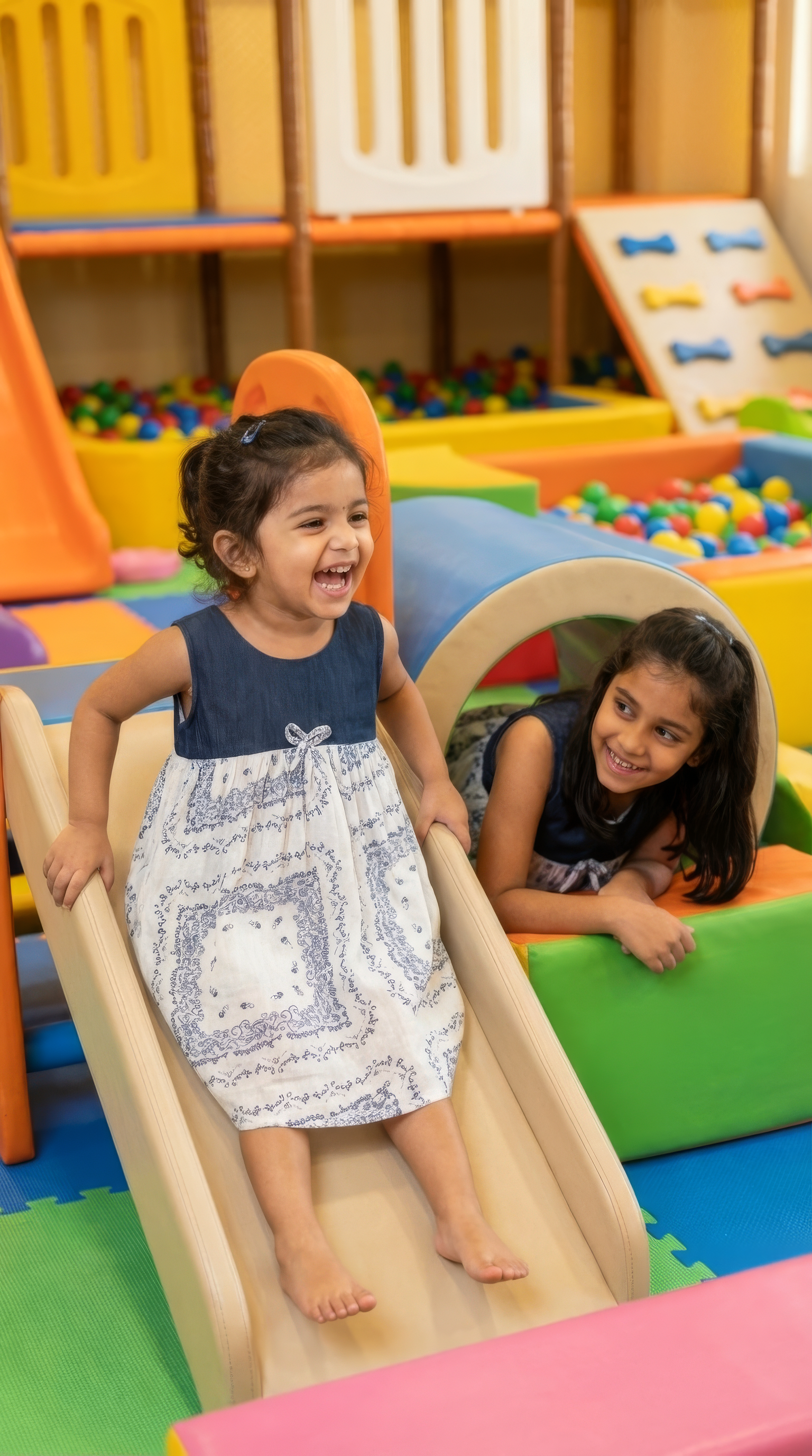 Dreamy blue duo dress