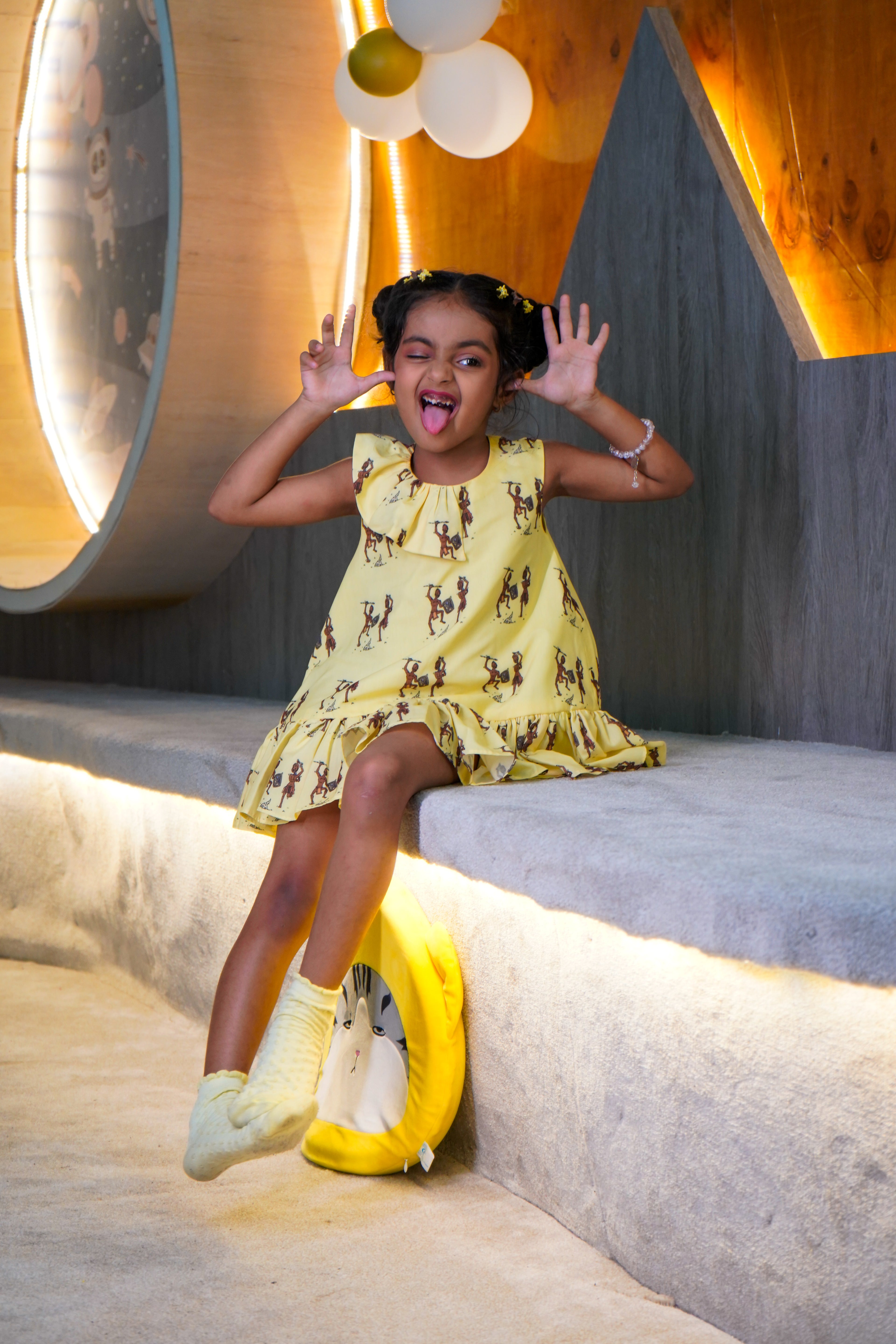 The Buttercup Twirl Dress