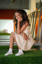 THE FRILL COLLAR SUNDRESS