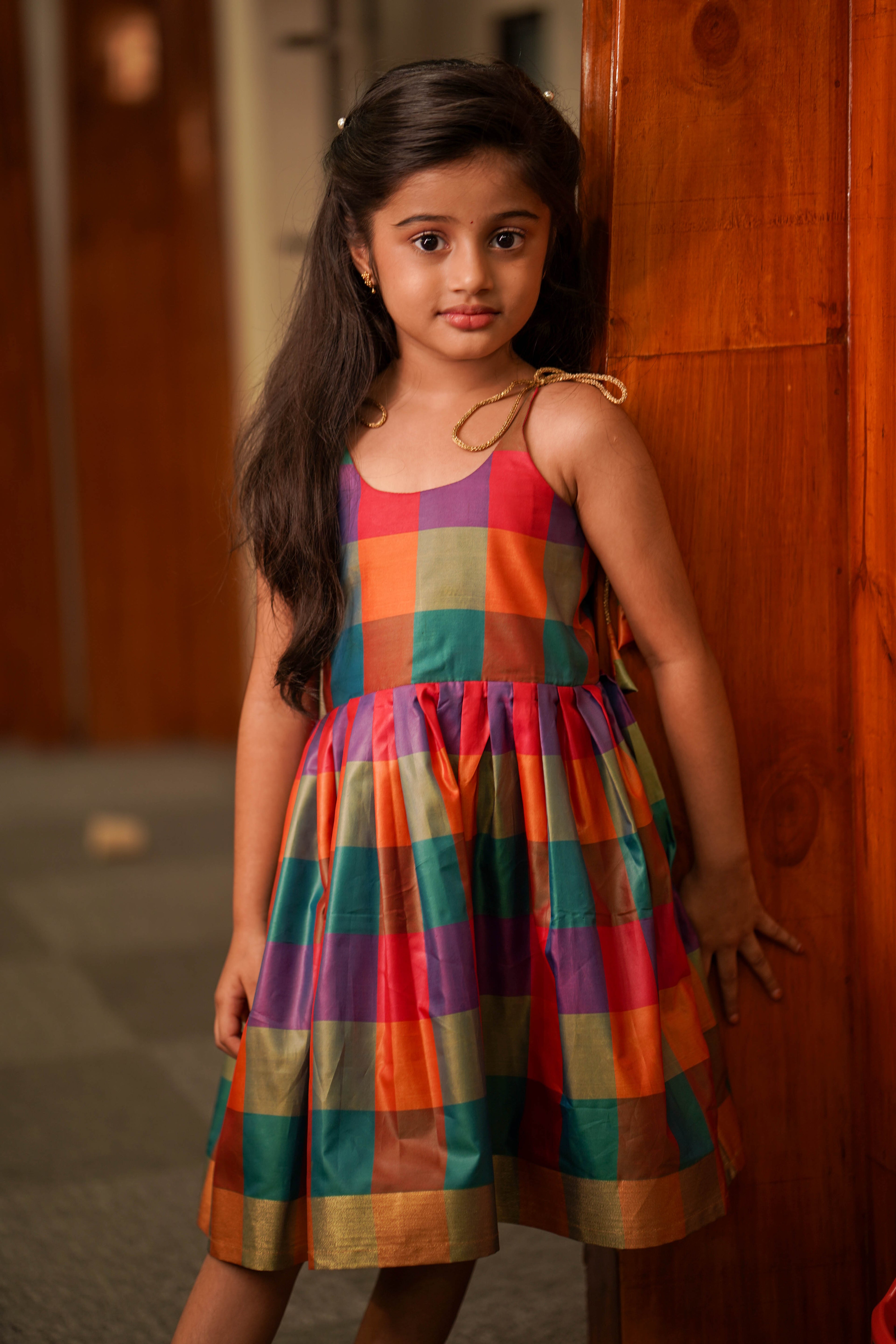 The Madras Plaid Party Dress