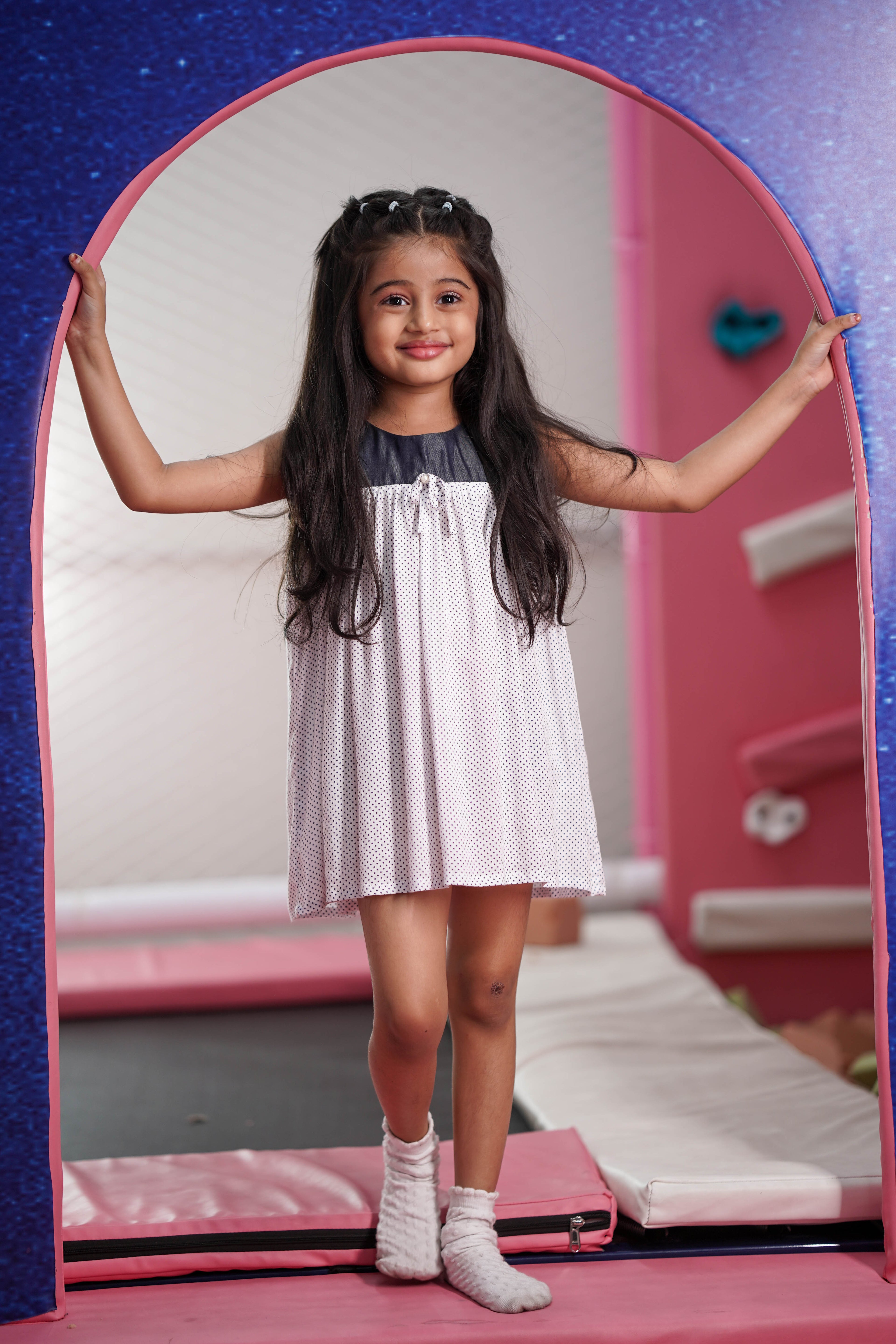 The Midnight Dot Dress